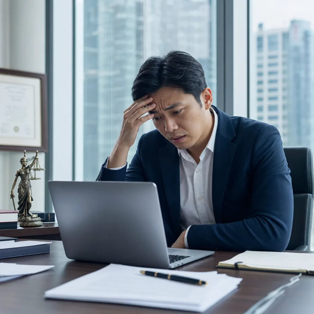 律师面对错误检索结果时的困扰